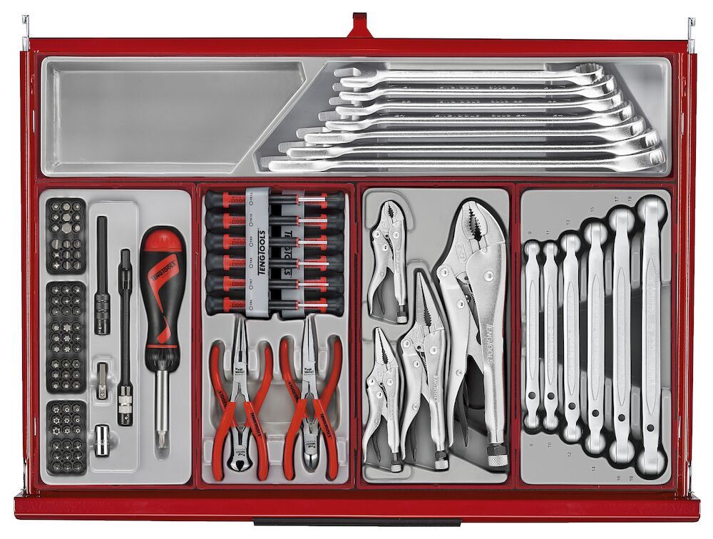 Teng Tools 26" PRO35™ stack tool kit 753 pieces red