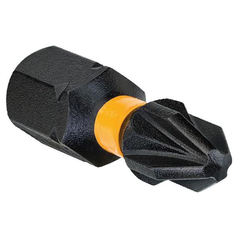 Dewalt Power Tools Extreme Impact Torsion Bits PZ2 x 25mm (Pack 5)