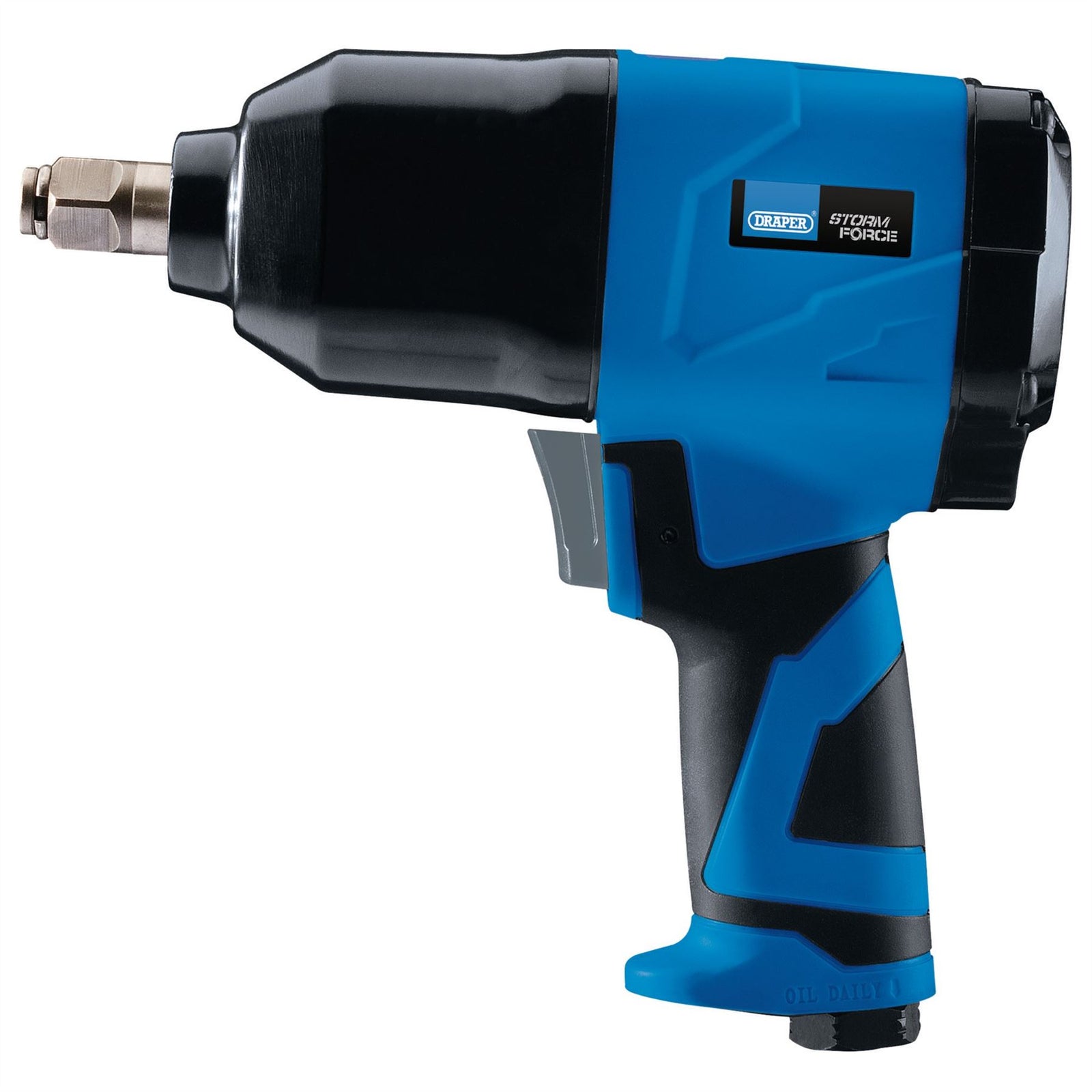 Draper Storm Force Air Impact Wrench with Composite Body, 1/2" Sq. Dr.