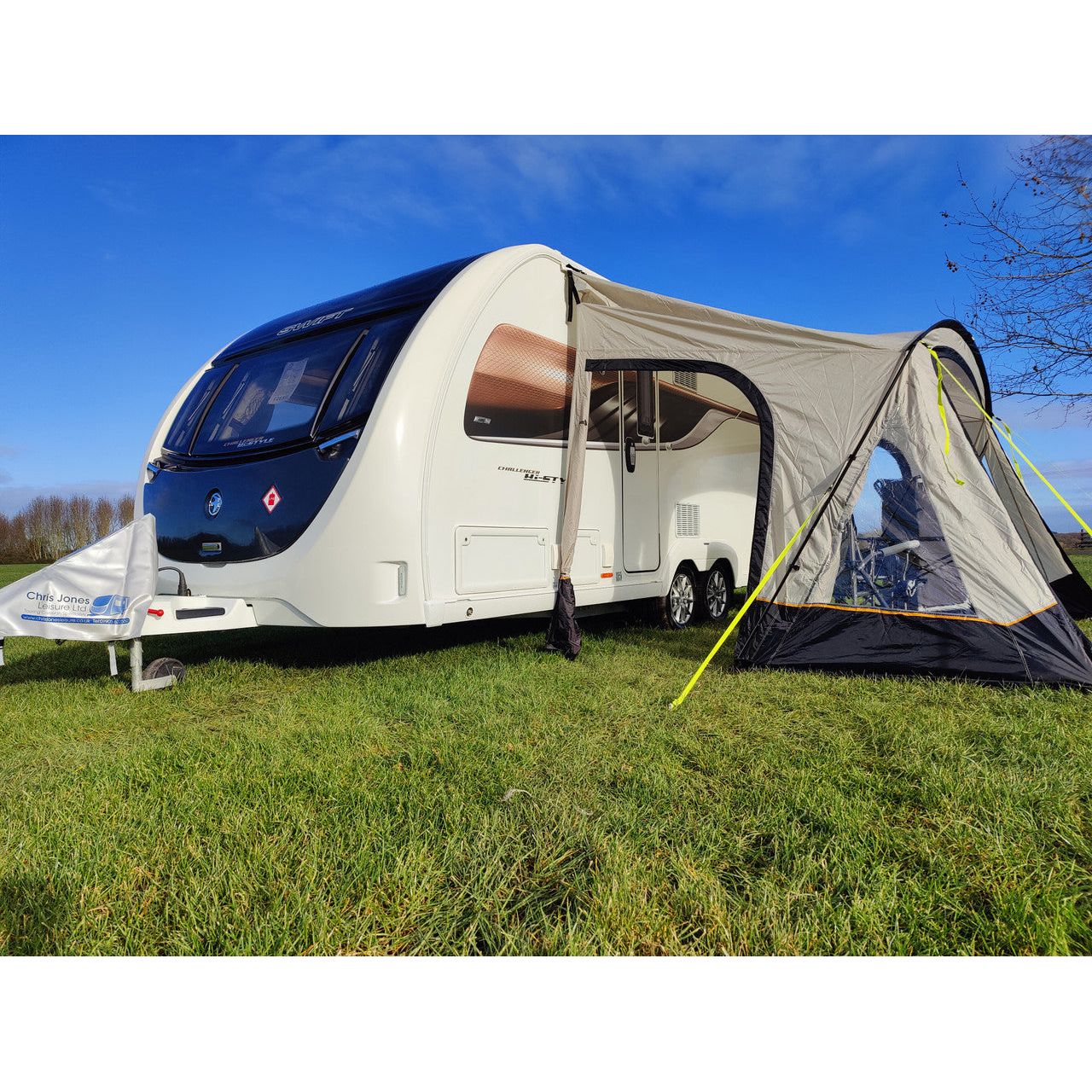 Olpro View Lite 390 - Caravan Awning ( Poled Awning )
