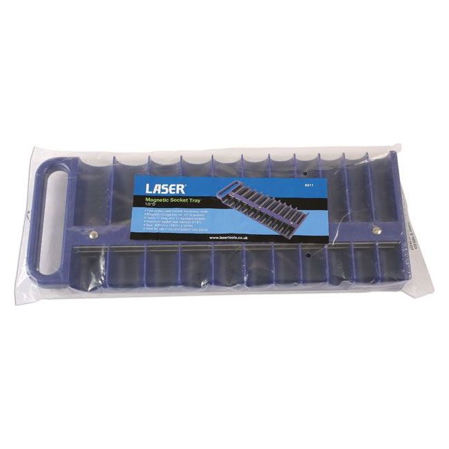 Laser Magnetic Socket Tray - 1/2"D 6211