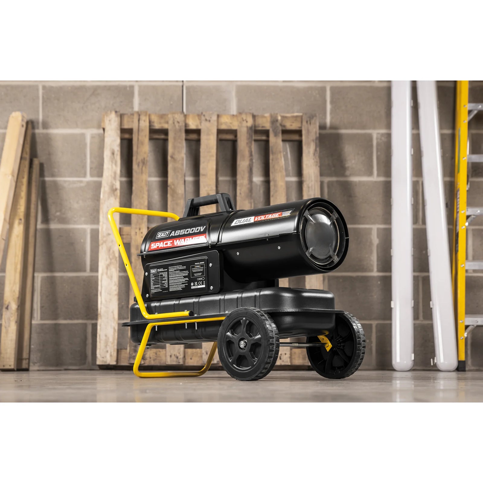 Sealey Dual Voltage Kerosene Space Heater 50000 BTU