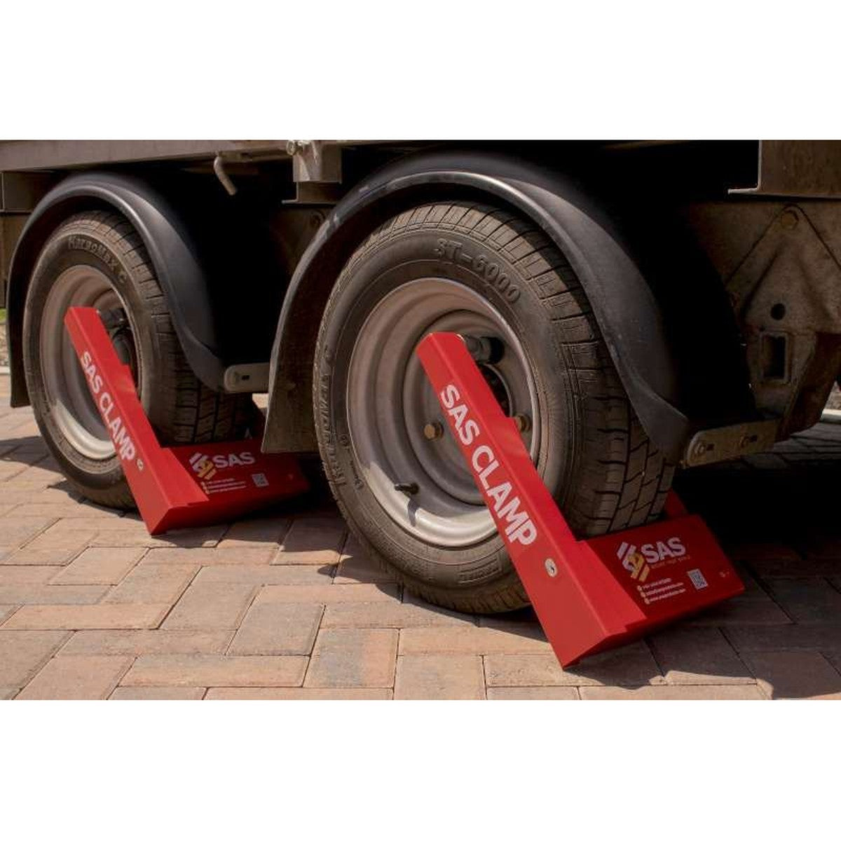 SAS Original HD4 Wheelclamp for Steel Wheels Lock Keyed Alike