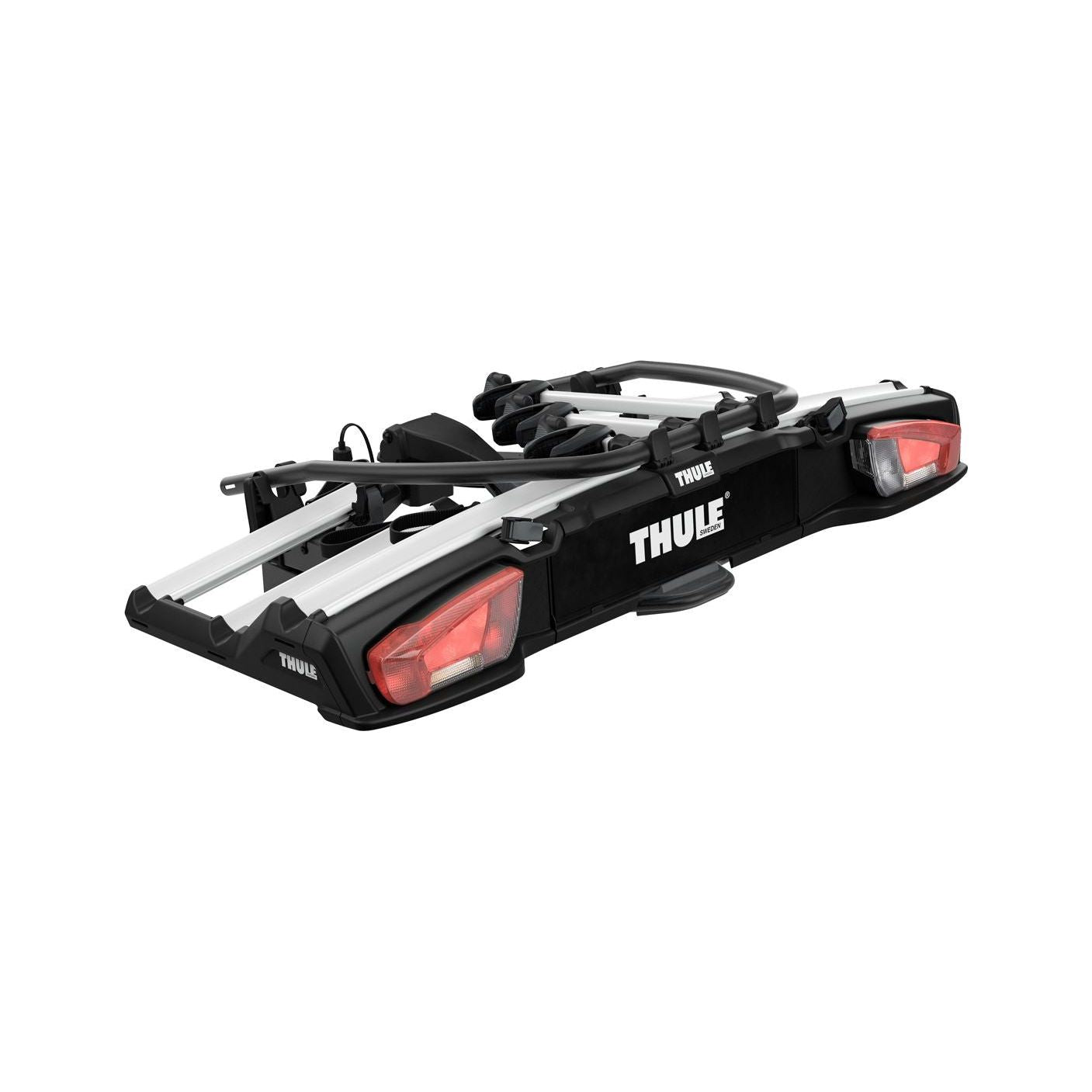 Thule Velo Space XT three-bike platform towbar bike rack black/aluminium Towbar Bike Rack