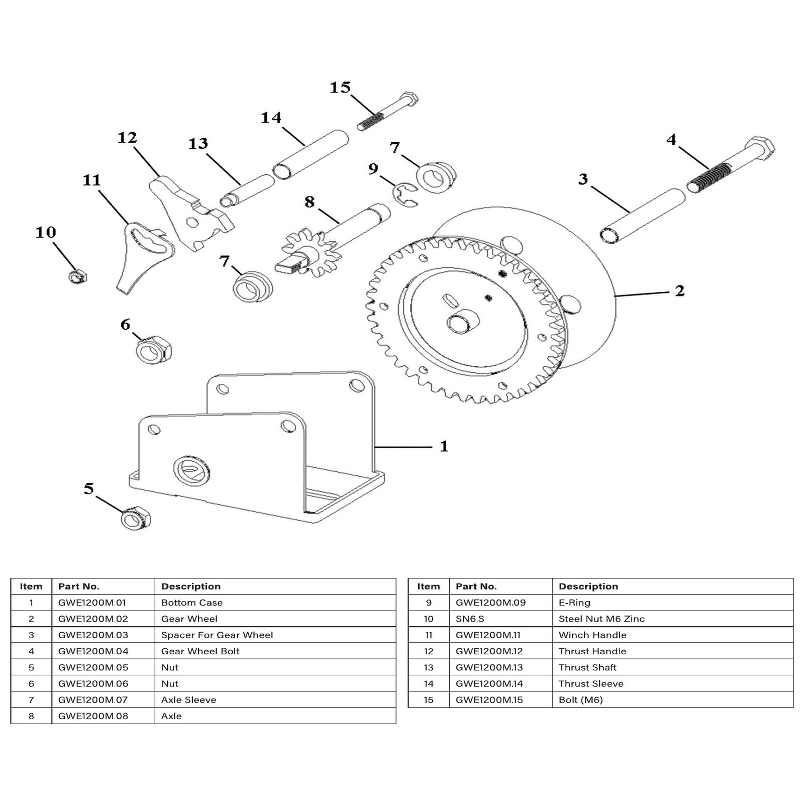 Sealey E-ring GWE1200M.09