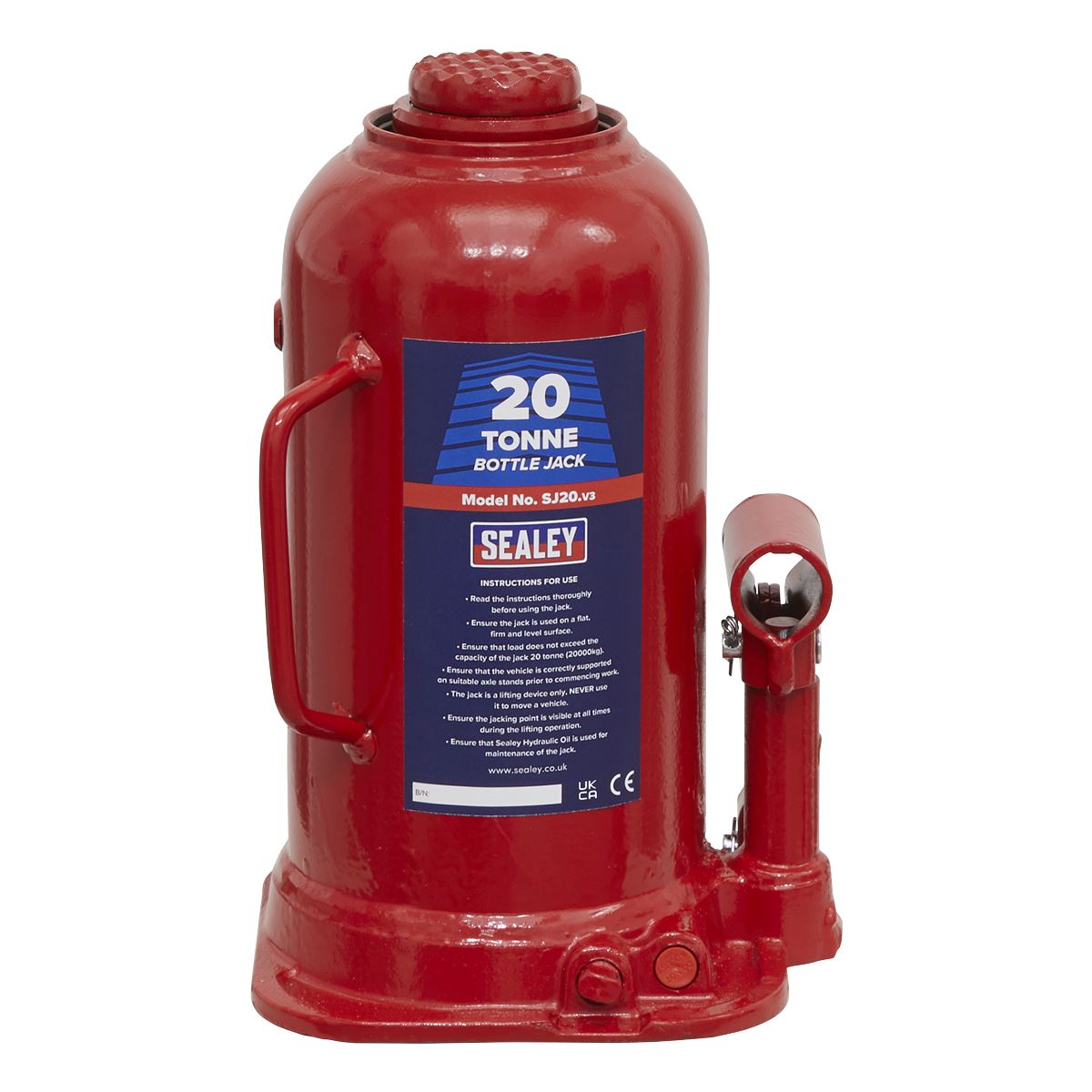 Sealey Bottle Jack 20 Tonne SJ20