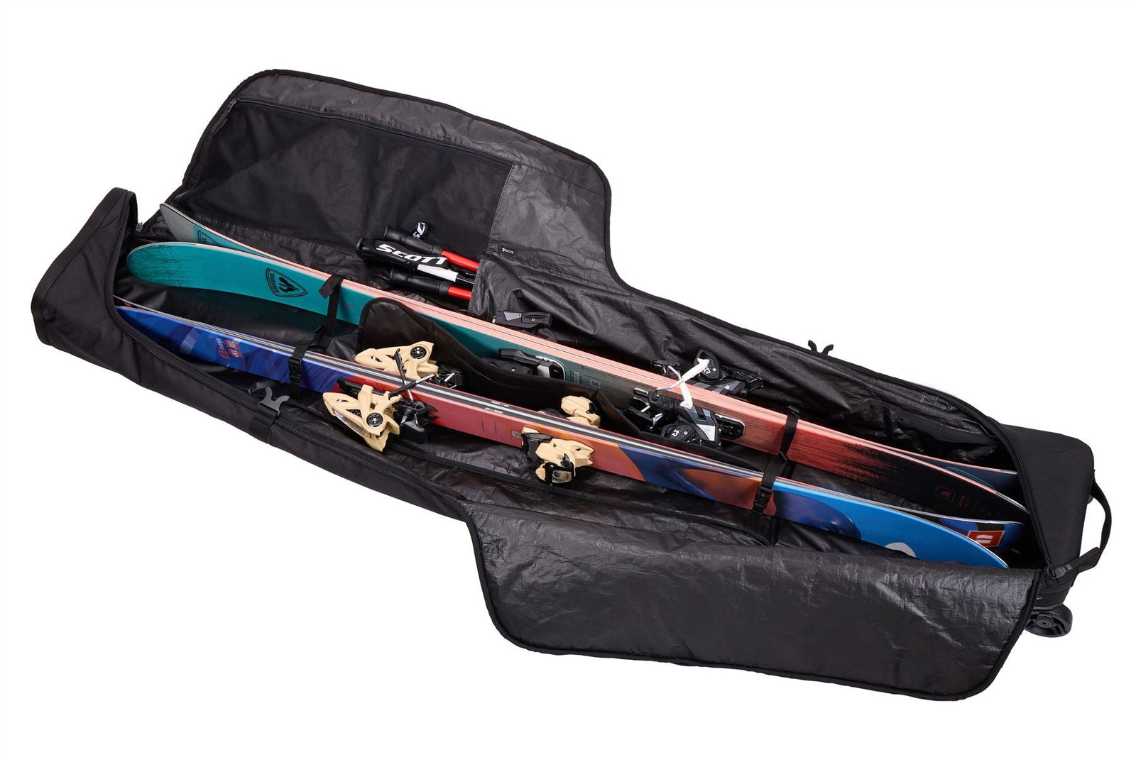 Thule RoundTrip ski roller bag 175 cm Black