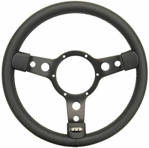 13" Mountney Leather Steering Wheel + boss kit for Ford Fiesta MK2 1983 - 1989