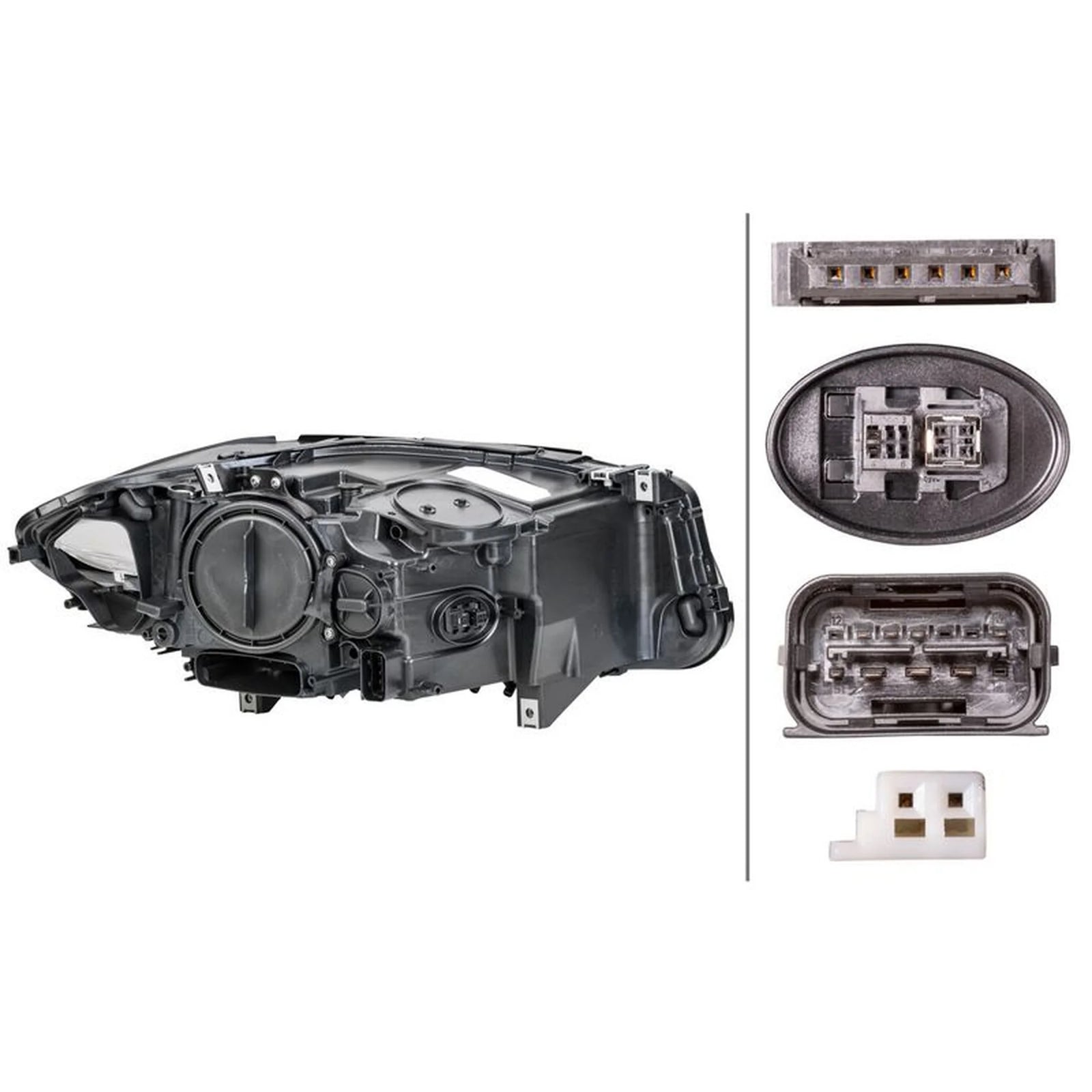 Hella Headlight Headlamp D1S (gas discharge tube) Left 1EL 010 131-511