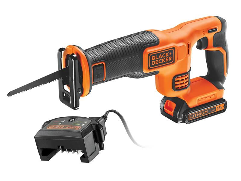 BLACK + DECKER BDCR18C1 Reciprocating Saw 18V 1 x 1.5Ah Li-ion