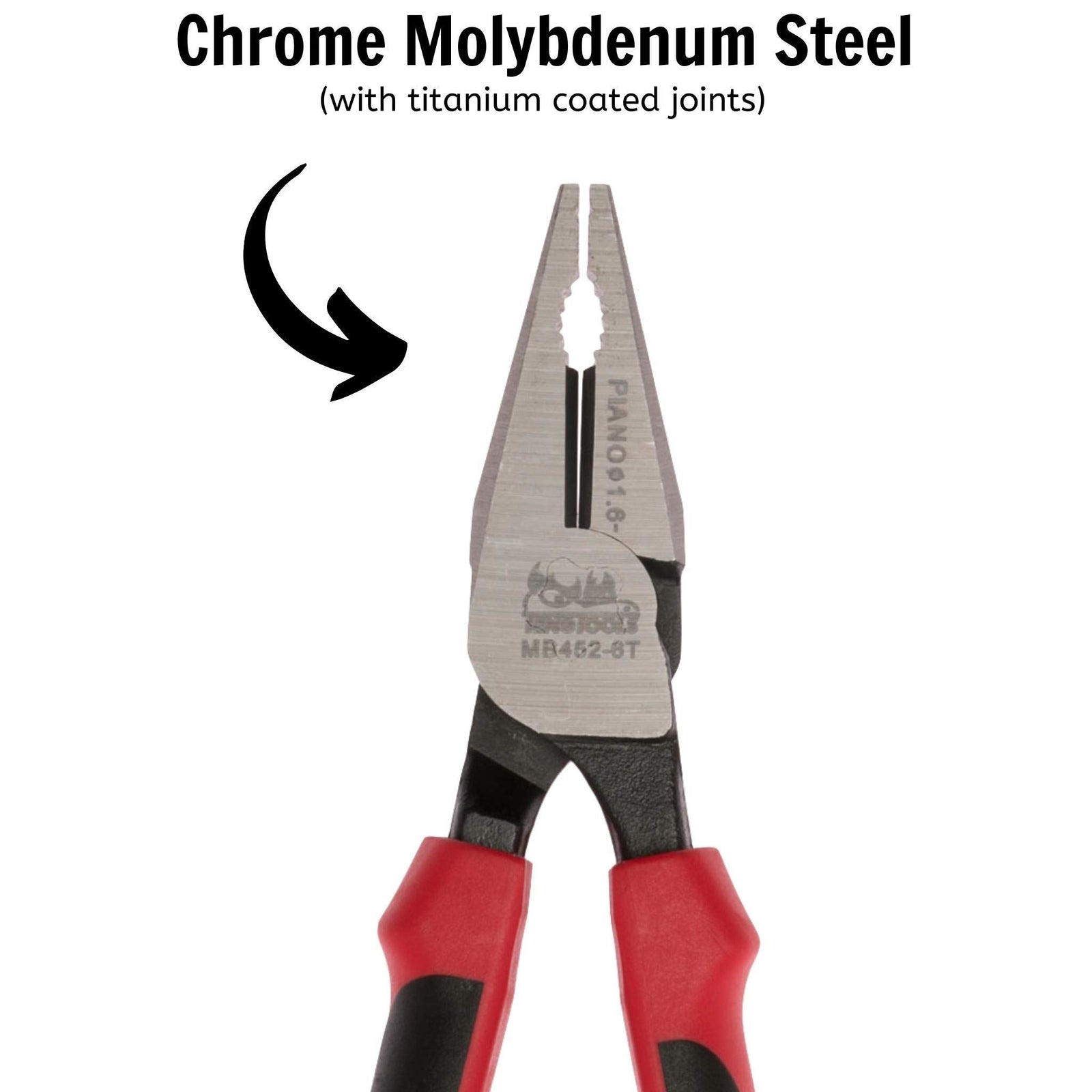 Teng Tools Heavy Duty Combination Plier TPR Grip 170mm