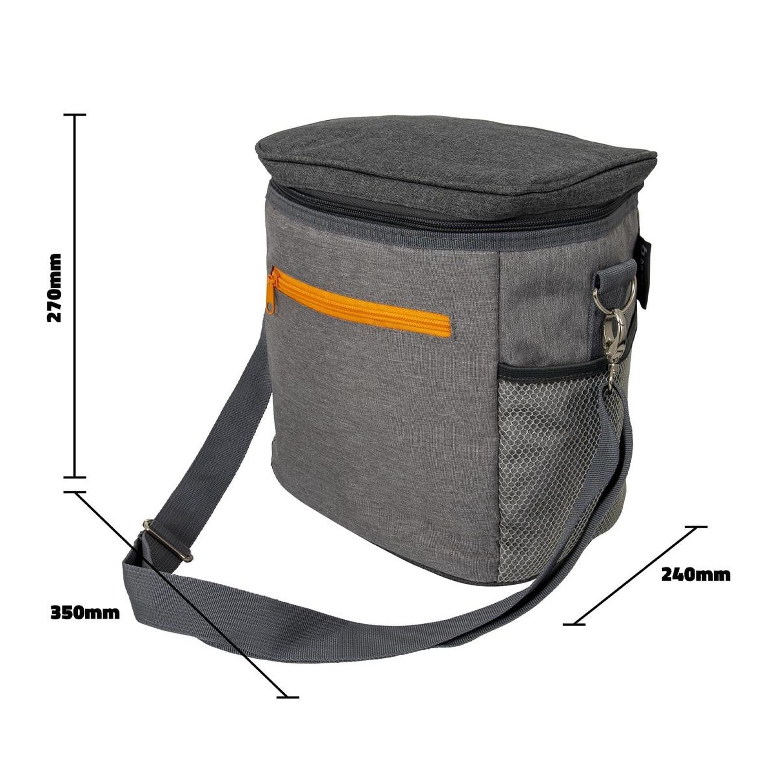 Bo-Camp Cooler Bag Grey Polyester 20L