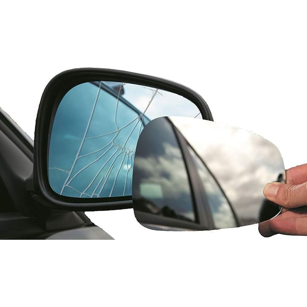 Summit Stick-On Anti Dazzle Replacement Mirror Glass fits