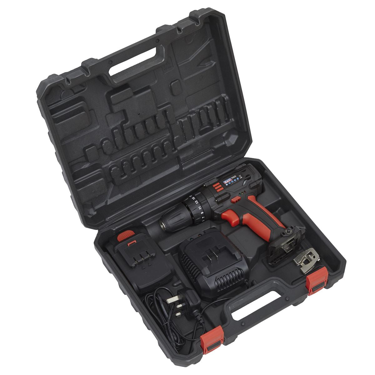 Sealey 18V10mm Cordless Combi Drill CP18VLD
