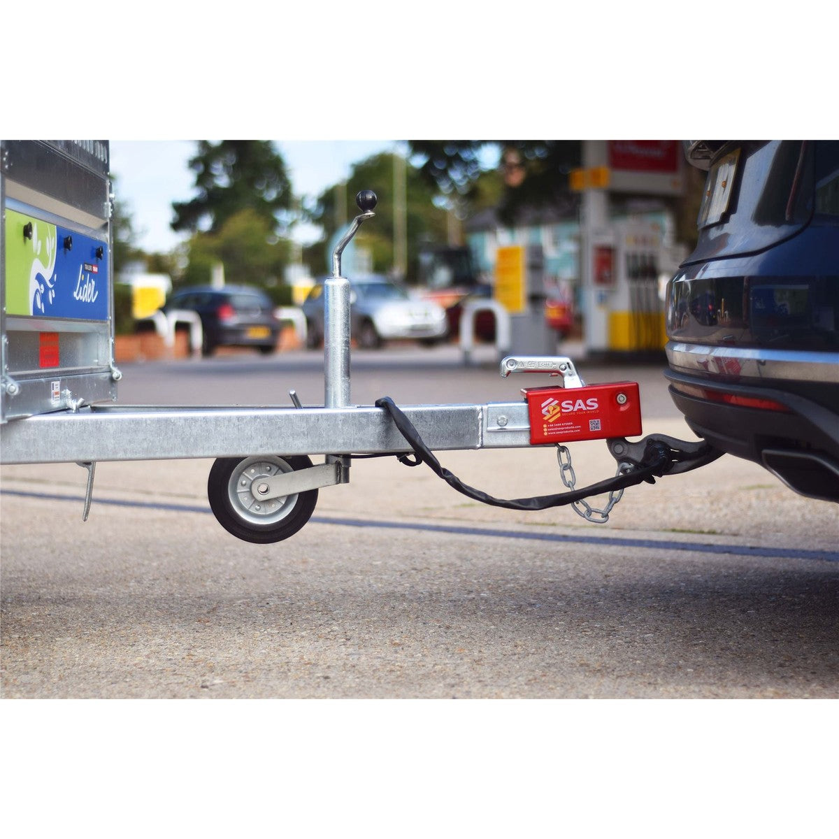 SAS SAS Original HL2 Hitchlock for Unbraked Trailers Lock Keyed Alike