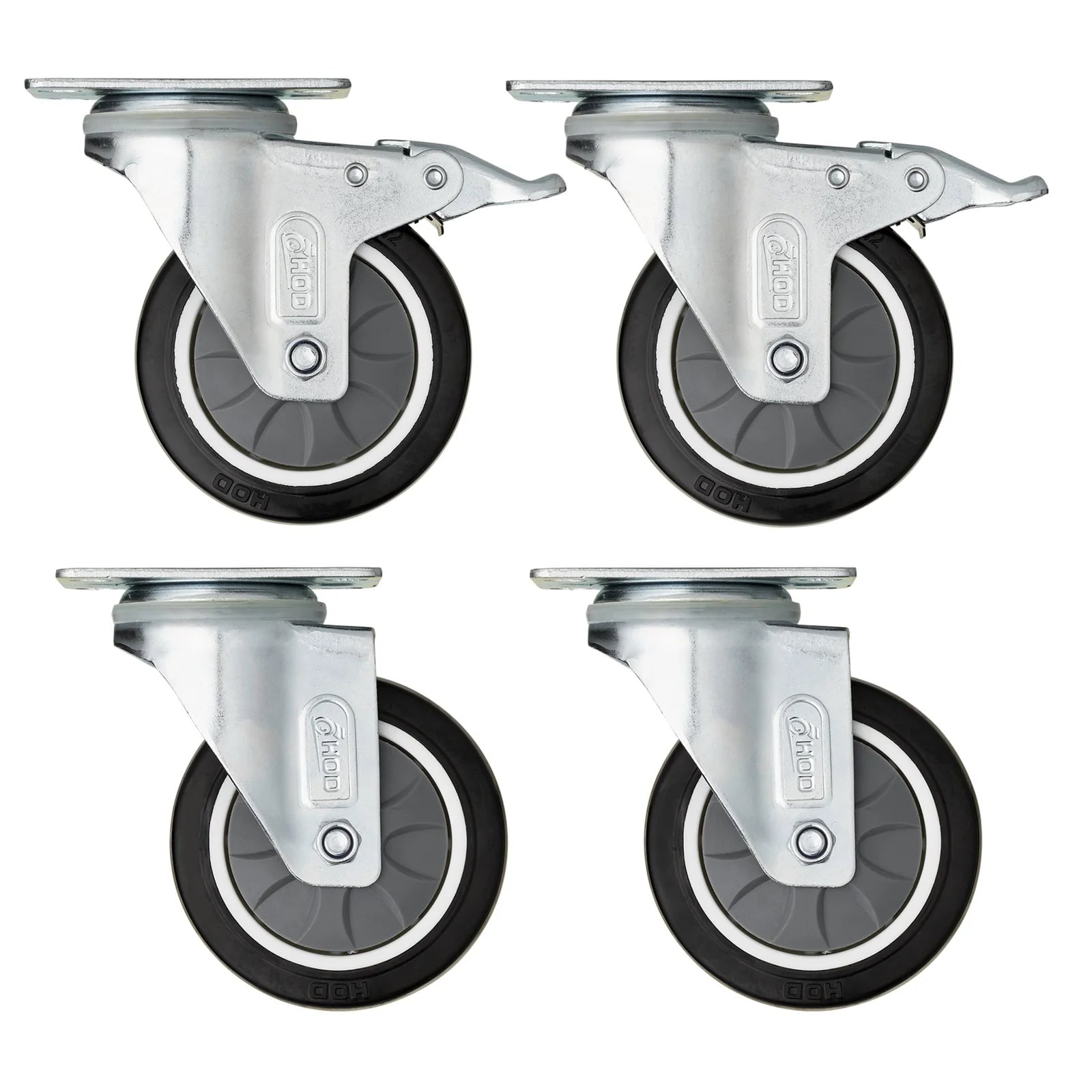 BUNKER 4 Piece Castor Wheel Set - YMS400-CS