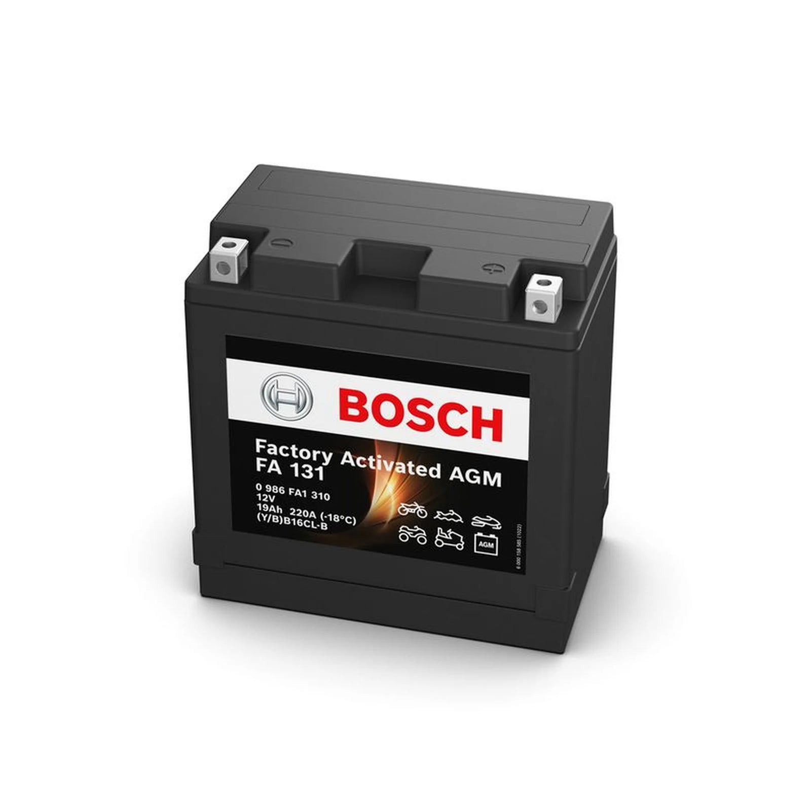 Bosch Batteries Battery 12V 19Ah 220A 0 986 FA1 310