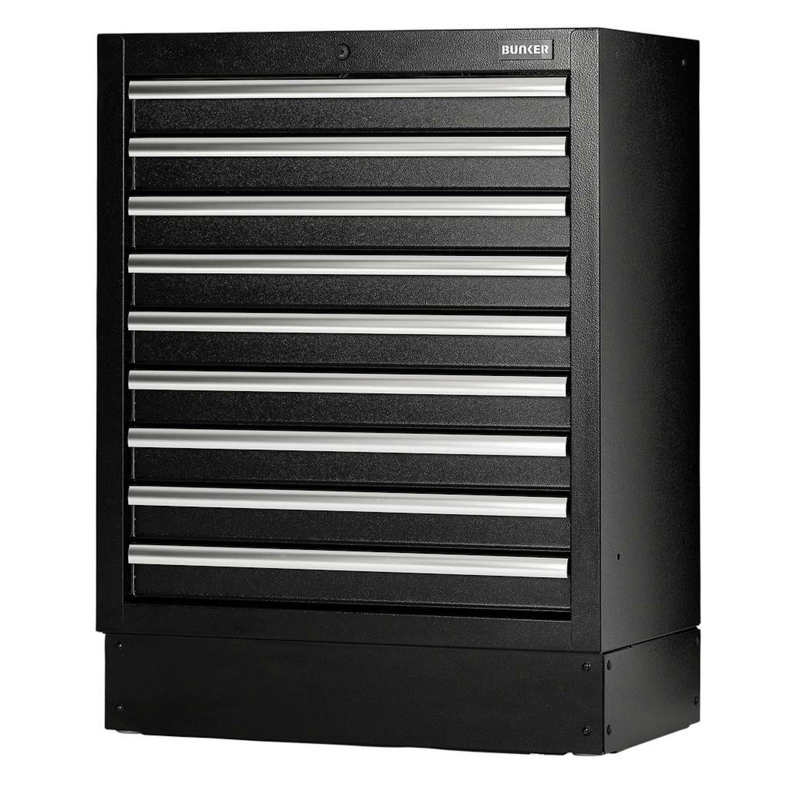 BUNKER Modular Floor Cabinet, 9 Drawer, 680mm - MS400-9BU