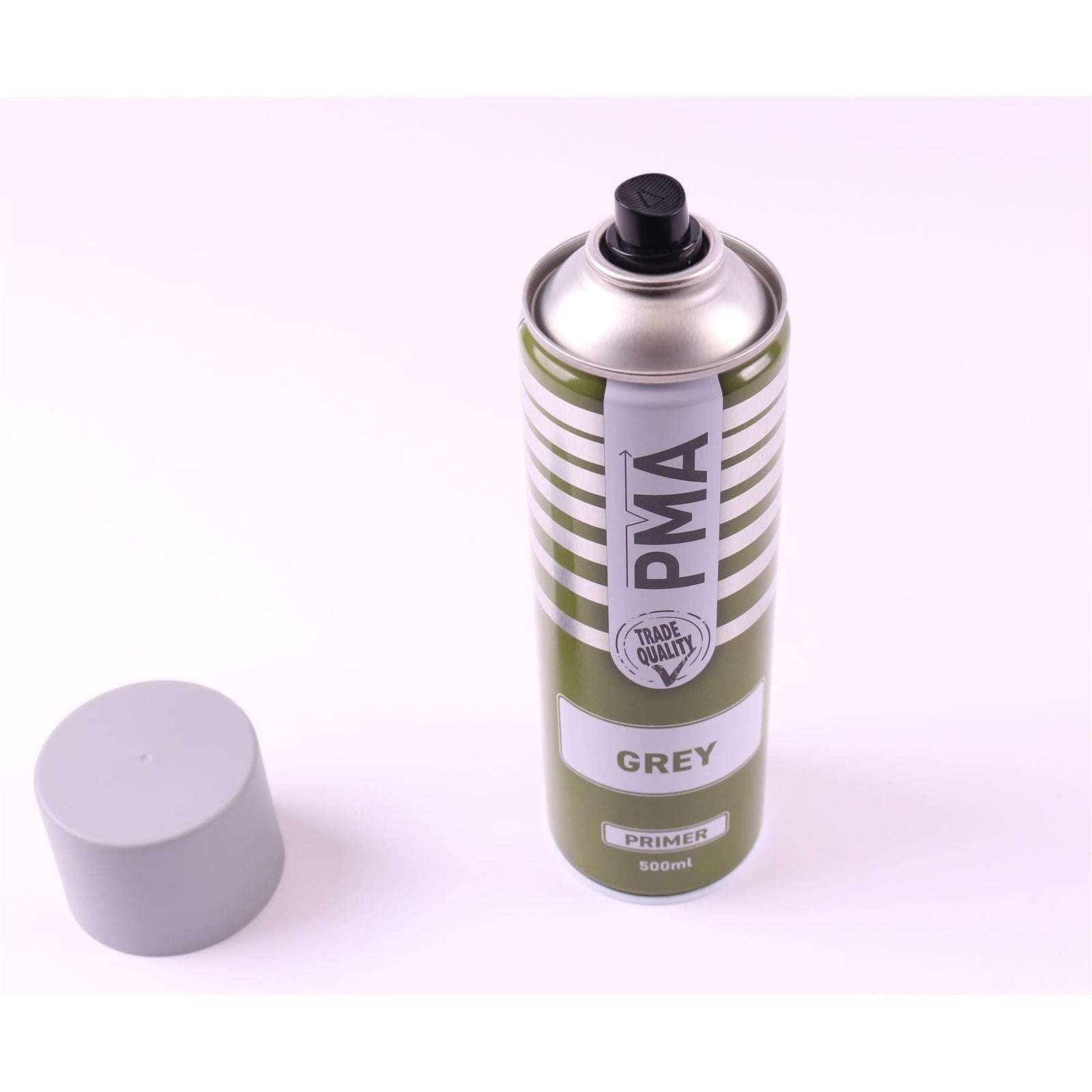 3x High Build Primer - 500ml Spray On Paint - Autotek Grey Aerosol High Coverage