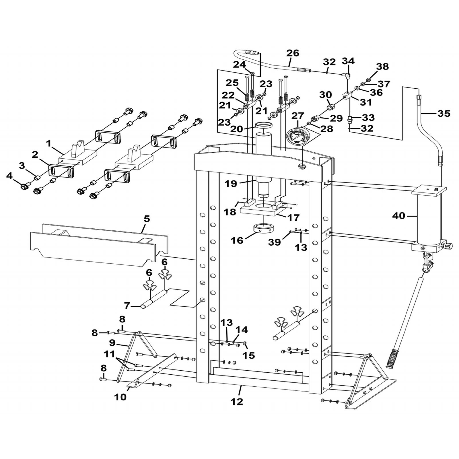 Sealey Base Section YK209F.V3-11