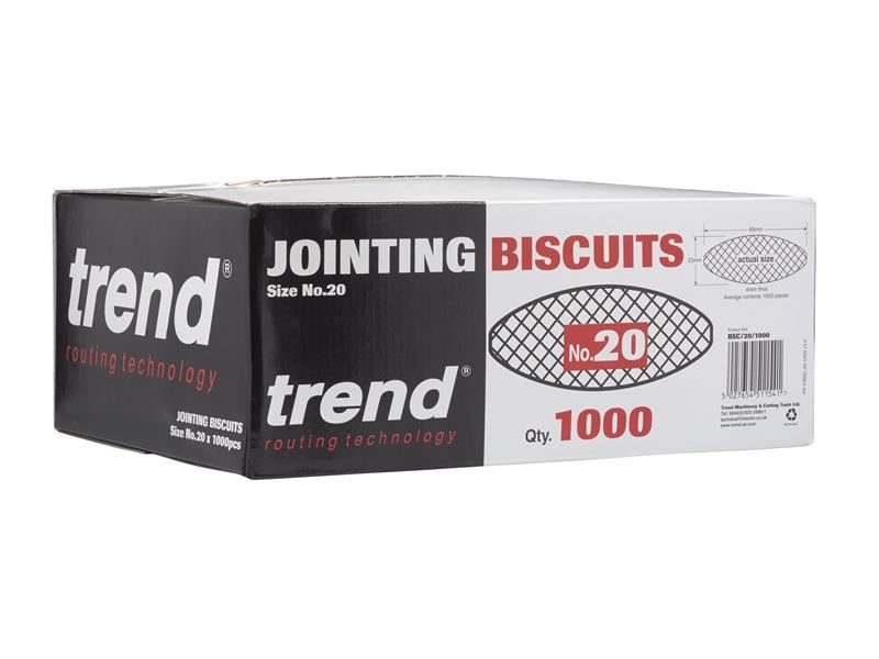 Trend BSC/20/1000 Biscuits No.20 (Pack 1000)