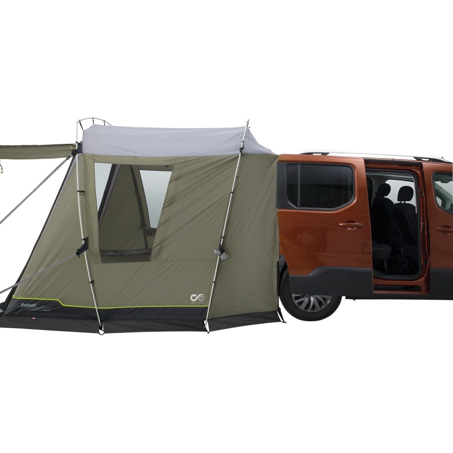Outwell Dunecrest S  Poled Tailgate Awning