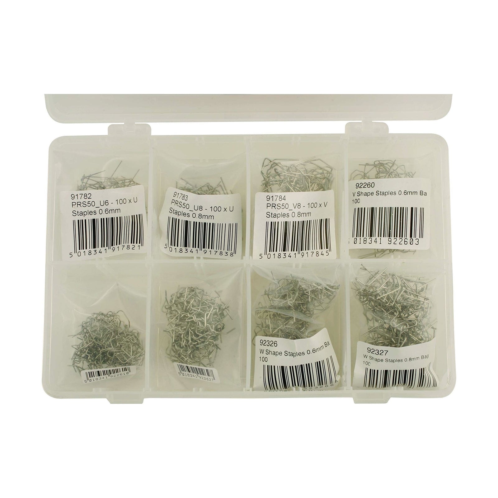 Power-Tec Assorted Staples for Hot Stapler 800pc 92382