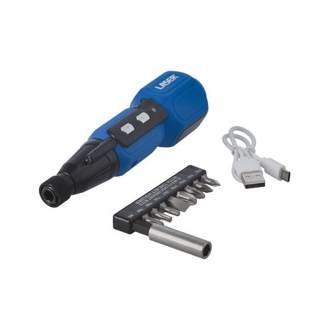 Laser Electric Screwdriver Set 11pc 7985