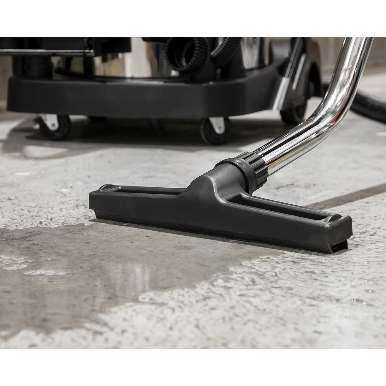 Sealey Vacuum Cleaner Wet & Dry 100L 3000W Stainless Steel Drum