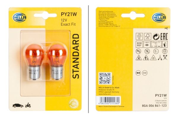 Hella Indicator Turn Signal Bulb V W 8GA 006 841-123