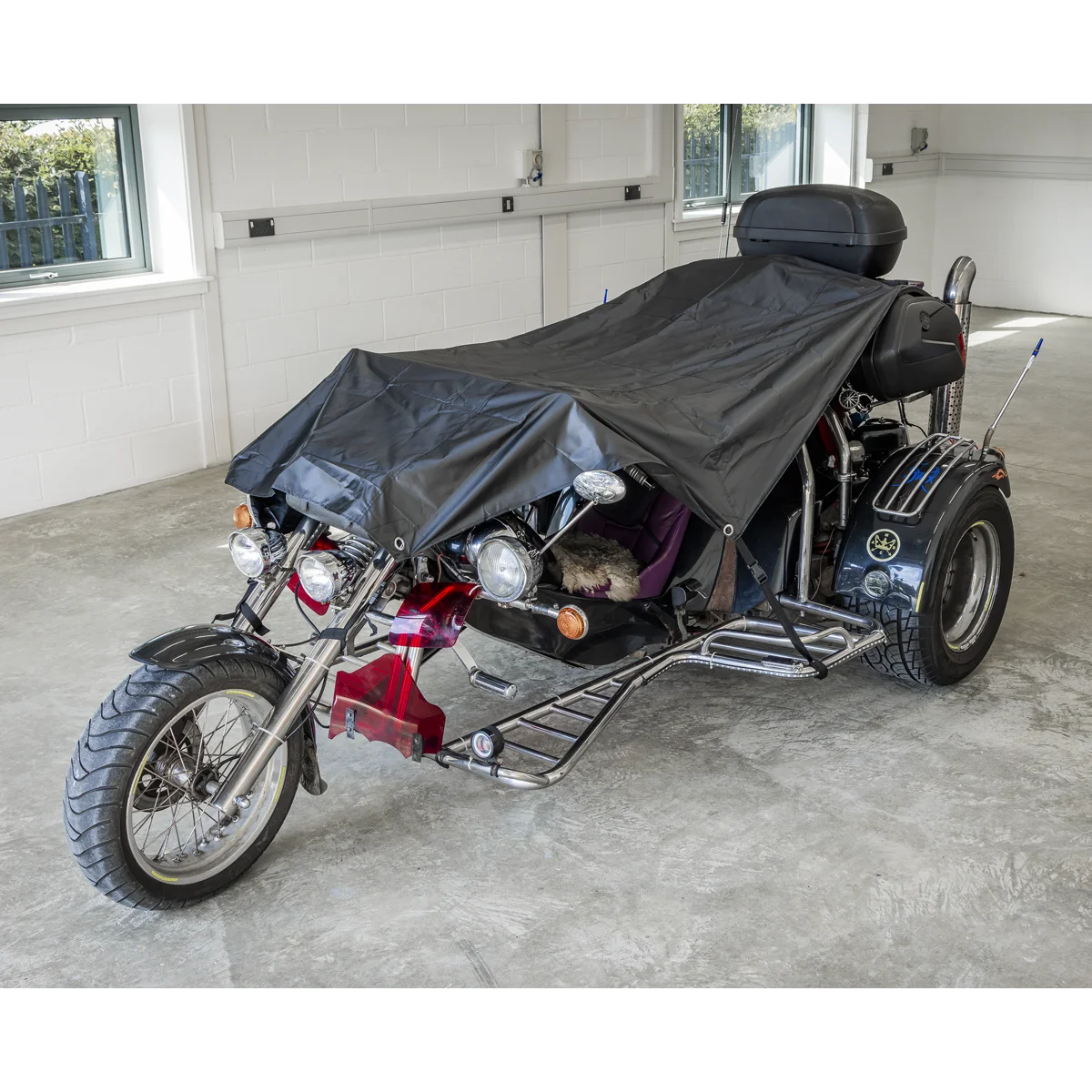 Sealey Trike Half Cover STCPC 2500x2000mm Waterproof