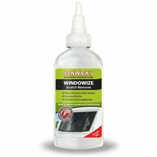 2x Fenwicks Windowize Acrylic Window Scratch Remover 100ml Caravan & Motorhome