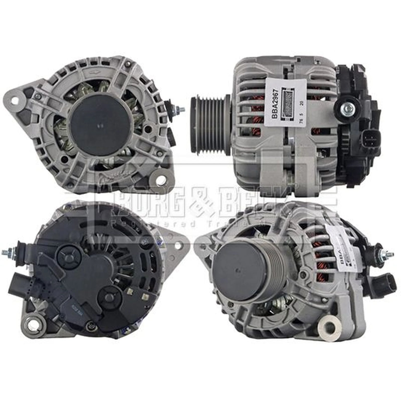 Borg & Beck Car Alternator 12V BBA2967