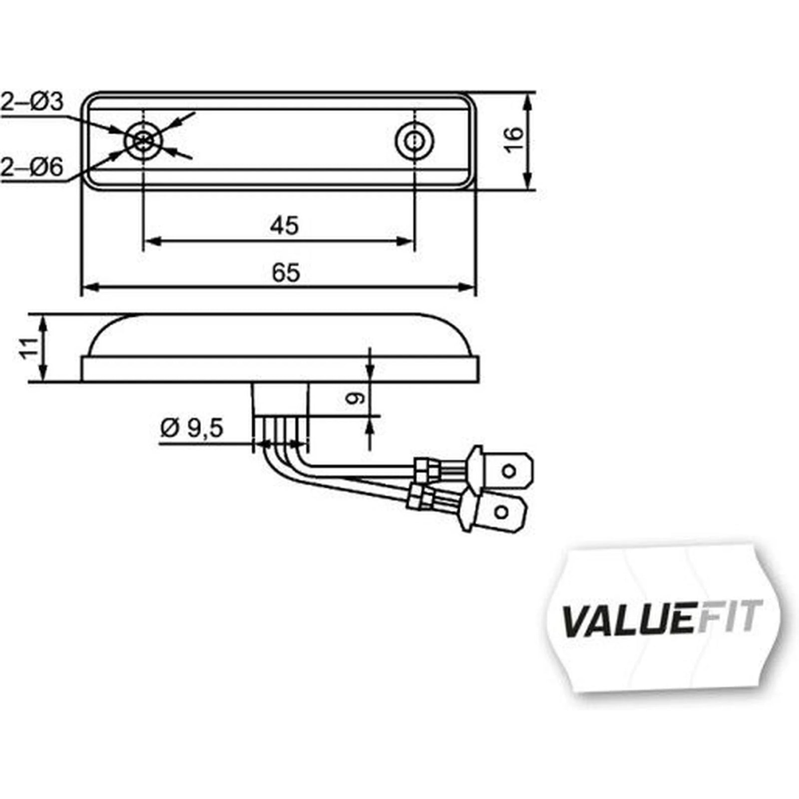 Hella Lamp S MD24 2TM Right 2TM 357 010-111 2TM 357 010-111