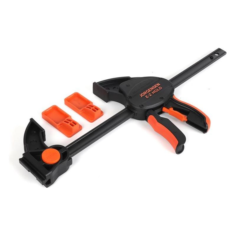 Pony Jorgensen Heavy-Duty E-Z HOLD Adjustable Bar Clamp 12in
