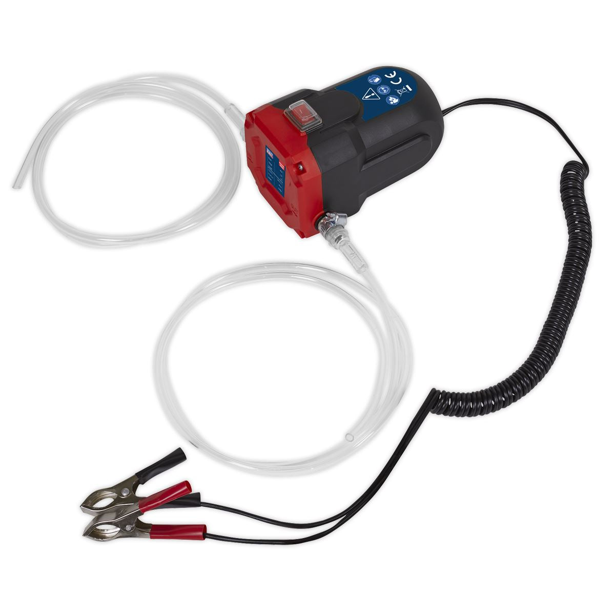 Sealey 12V 84W Oil Diesel Transfer Pump Fuel Transfer Siphon Extractor