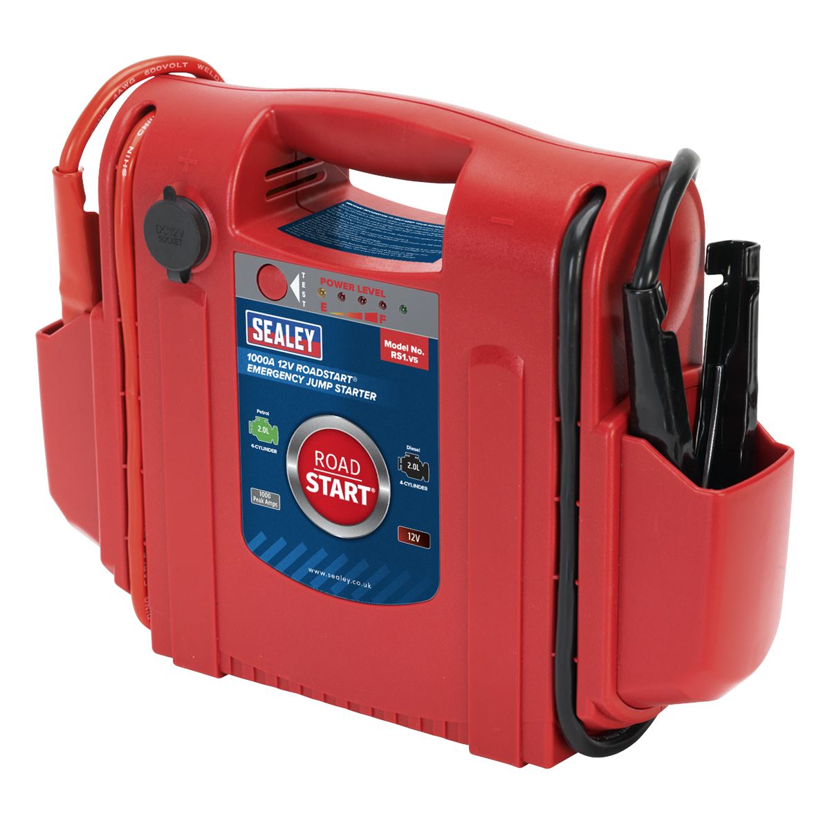 Sealey RoadStartï Emergency Jump Starter 12V 1000 Peak Amps RS1