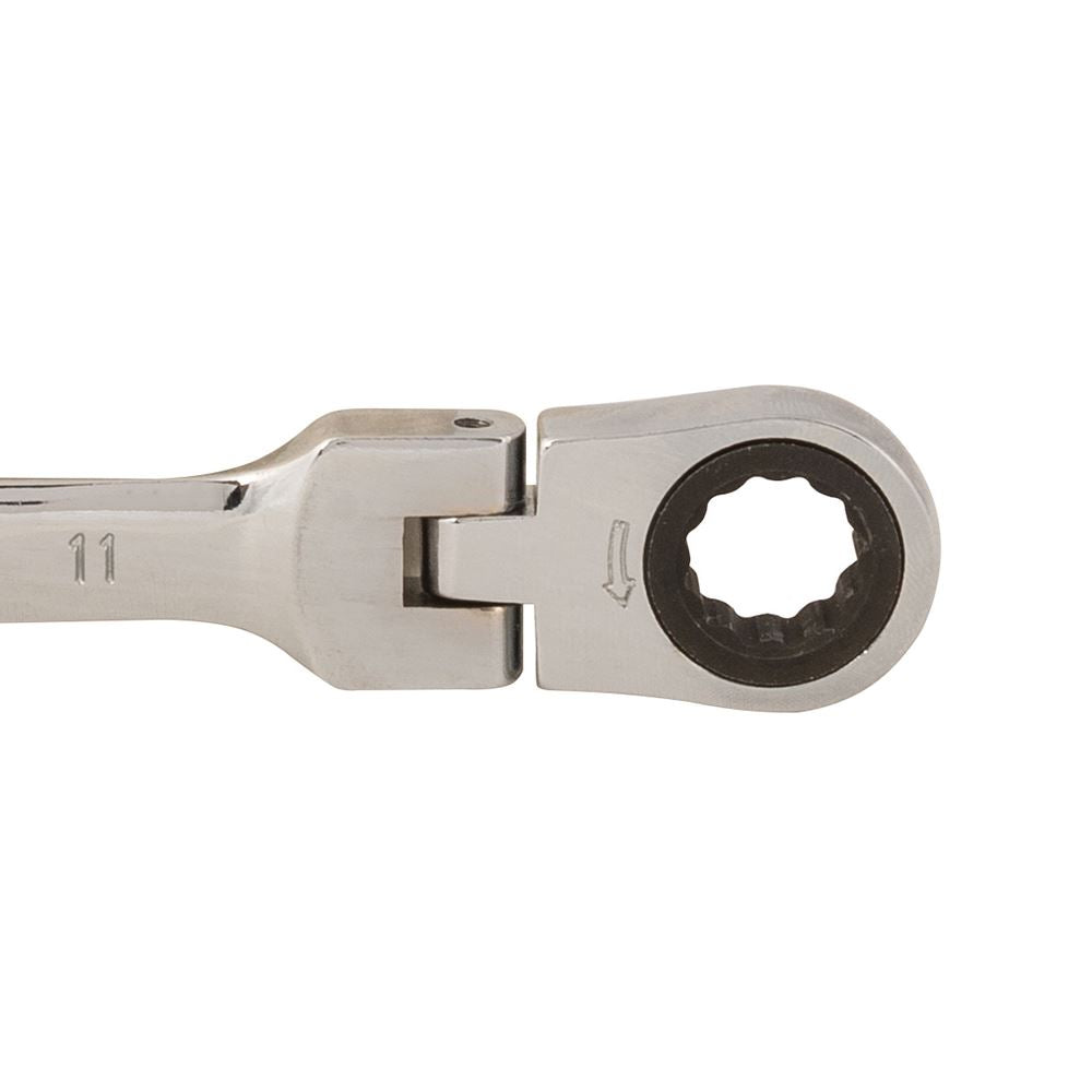 Silverline Flexible Head Ratchet Spanner 11mm