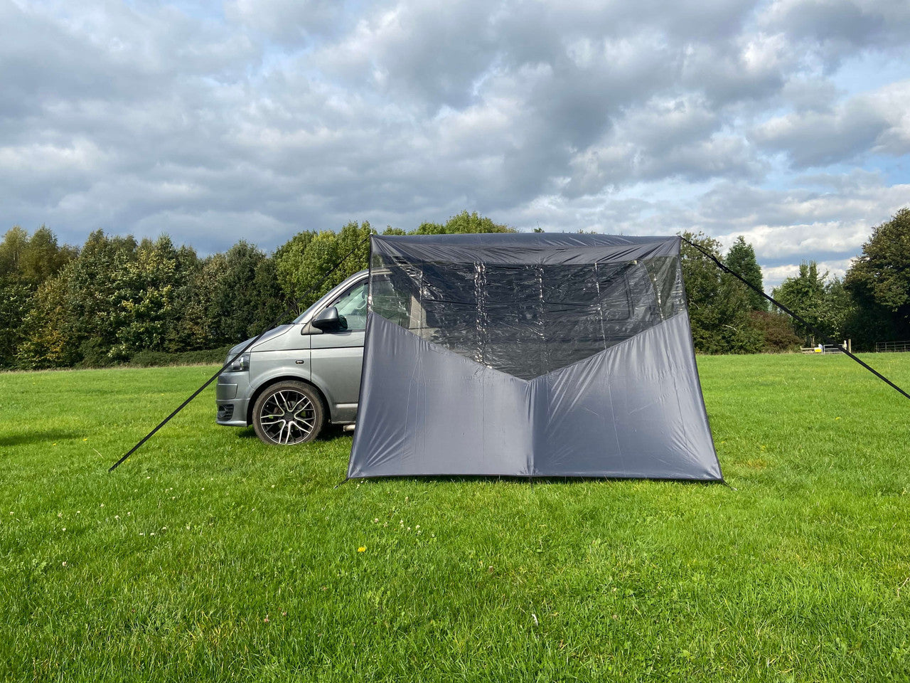 Olpro Rectangle Canopy with Window (Charcoal)