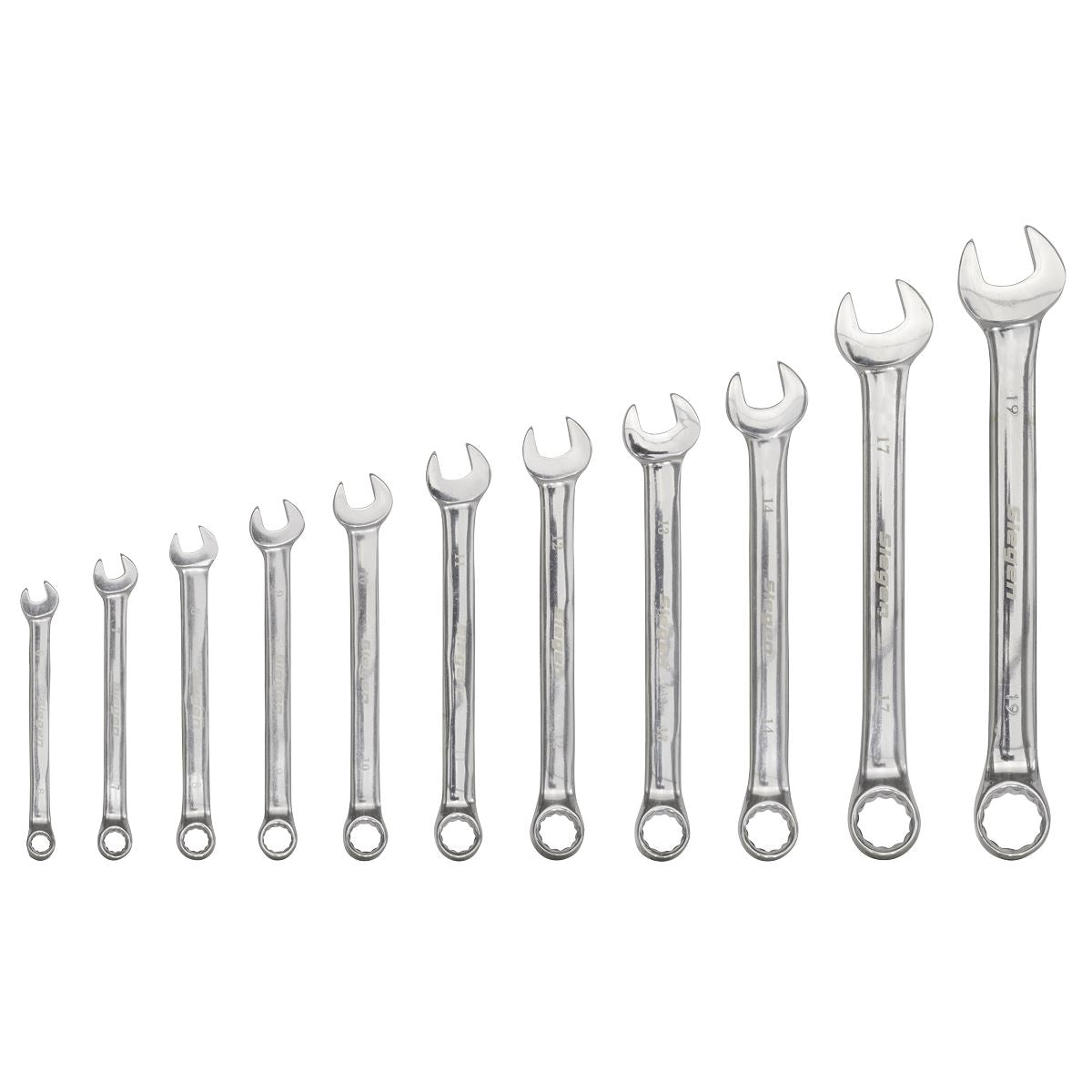 Combination Spanner Set 11Pc Metric