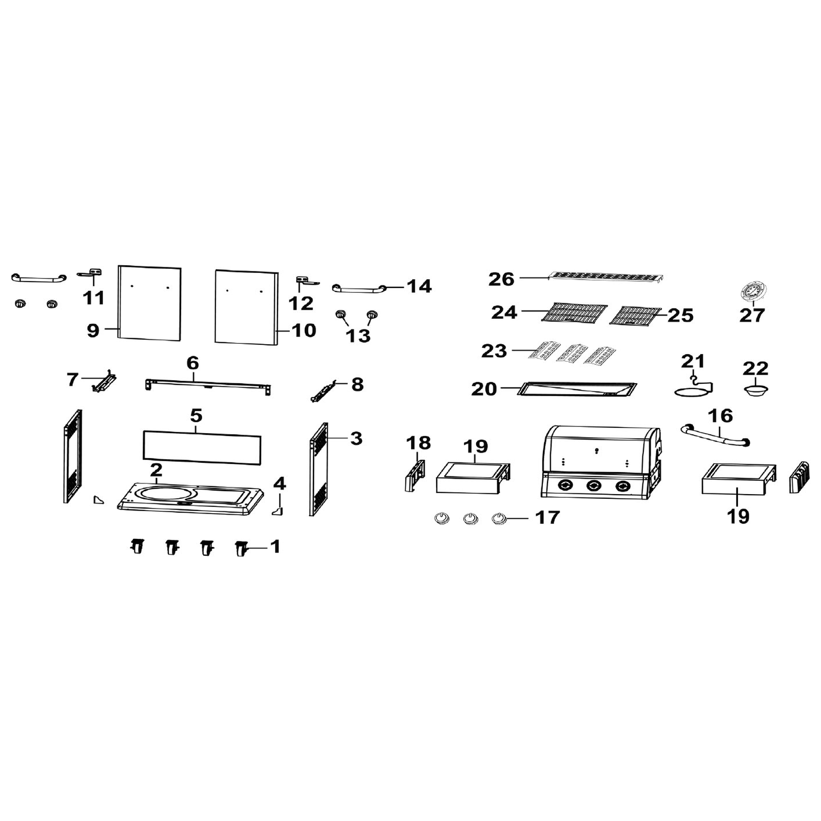 Sealey Cabinet Side Panel DG10133