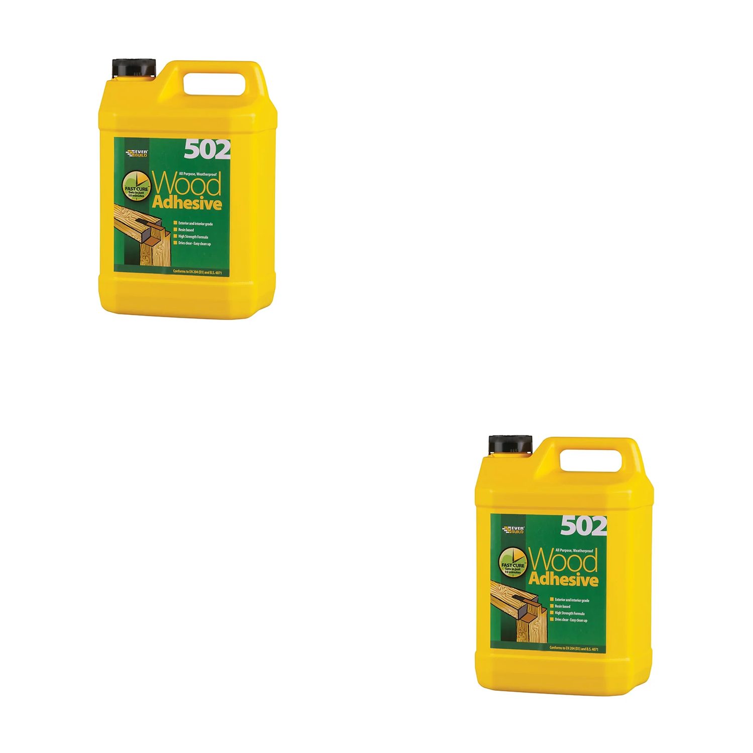 Everbuild Sika 502 All Purpose Weatherproof Wood Adhesive 5 litre - 488859