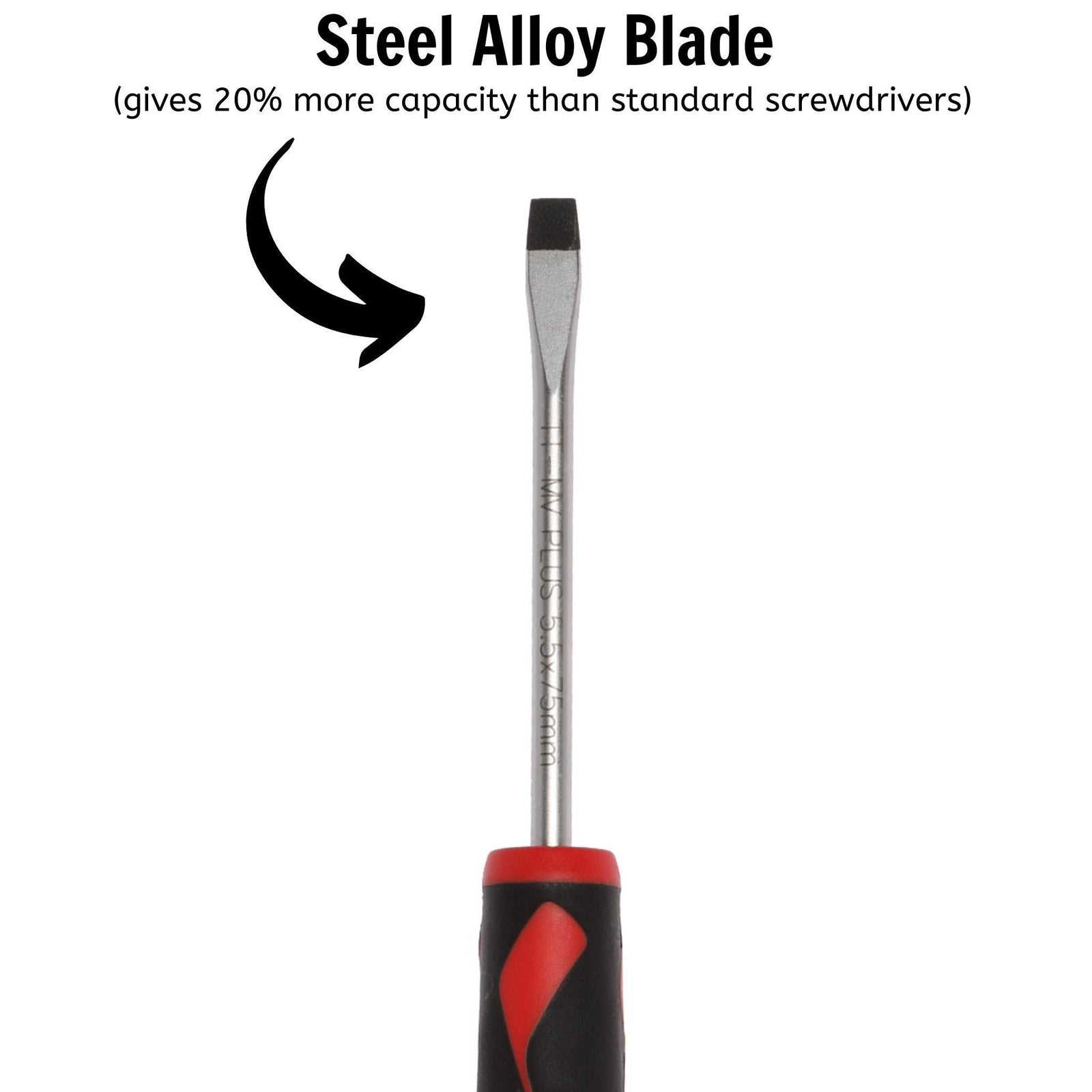 Teng Tools Flat Screwdriver 1.0 x 5.5 x 75mm S