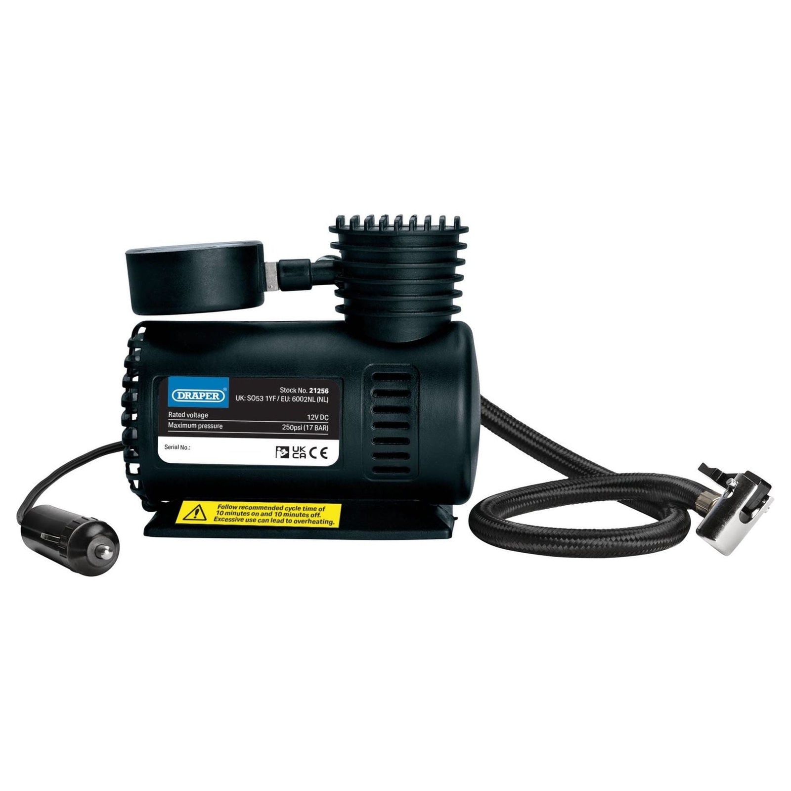 Draper 12V Mini Air Compressor