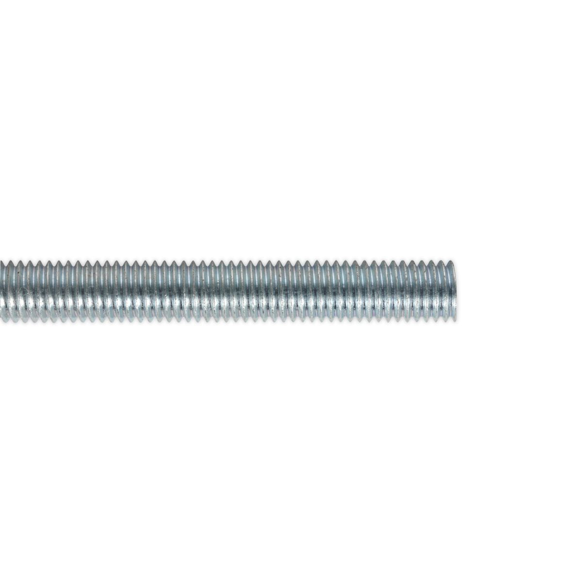 Sealey Studding M24 x 1m Zinc Pack of 2 STUD24