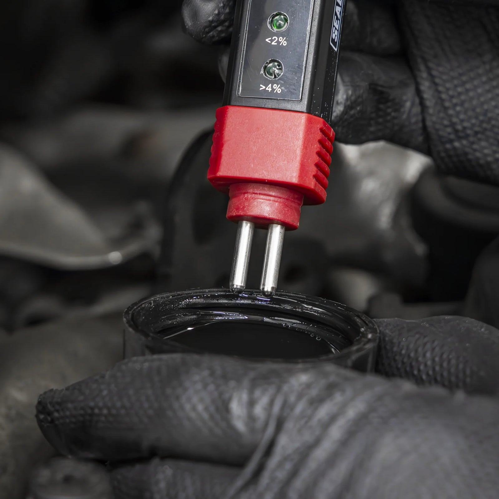 Sealey 2-In-1 Brake Fluid Tester & Tyre Pressure Gauge VS0276
