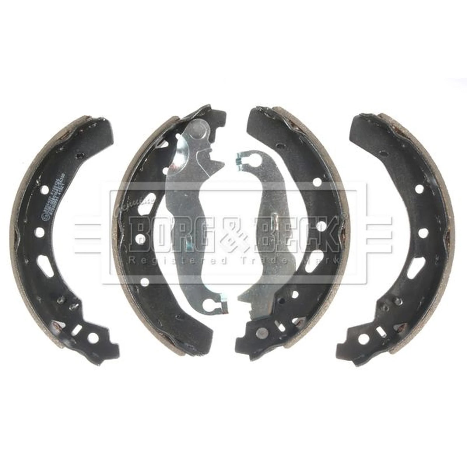 Borg & Beck Brake Shoe Set Axle Kit BBS6407