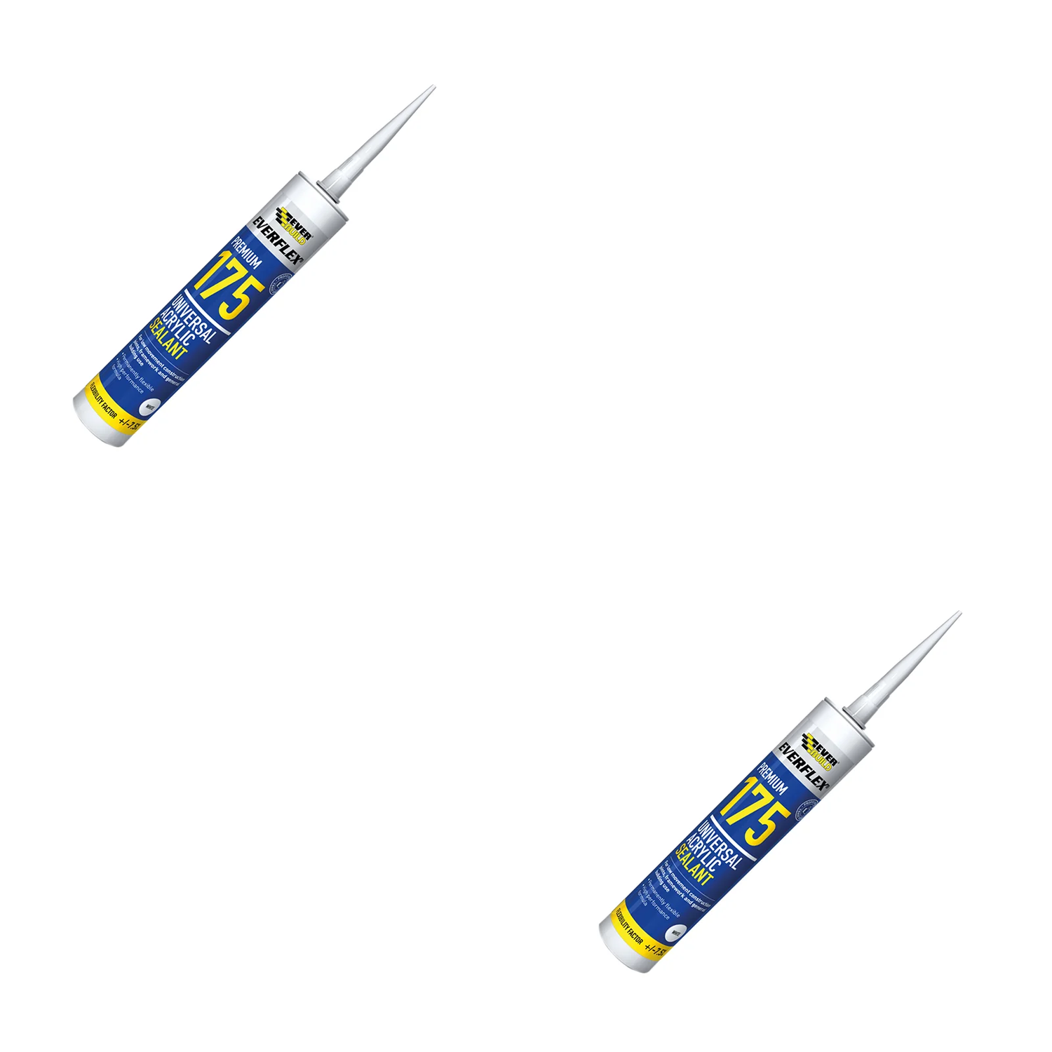 Everbuild Sika SikaSeal® Mould Resistant Caulk+ White 310ml - 880141