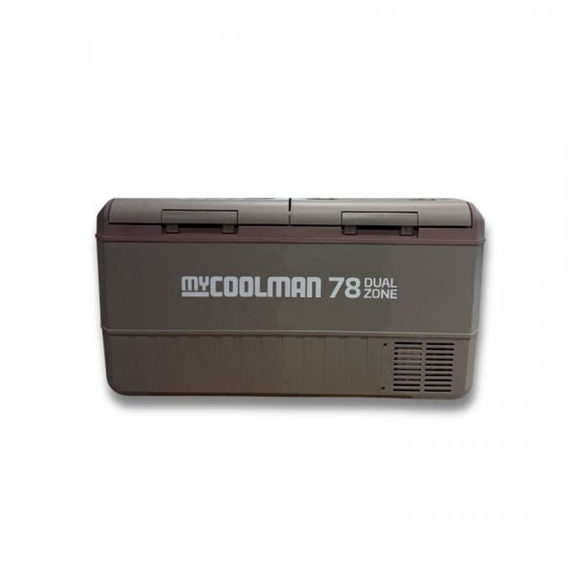 myCOOLMAN 78L Icebox Large Heavy-Duty Hard Cooler with Drain Plug, Tie-Down Points & Bottle Opener