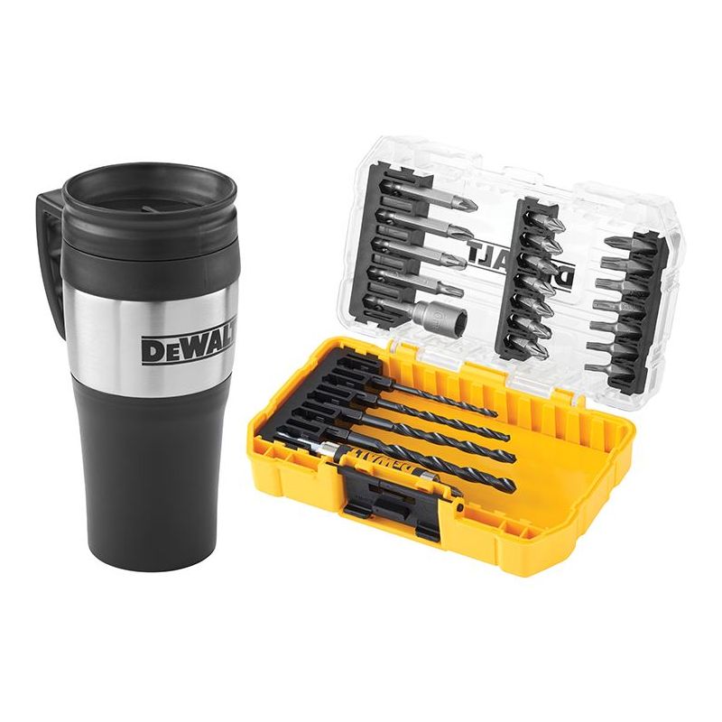 Dewalt Power Tools DT70707 Drill Drive Set, 25 Piece + Mug